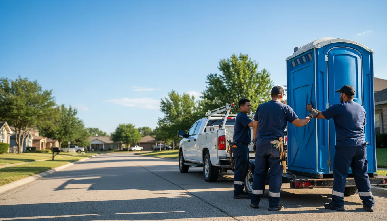 Portable Toilet Rental in Pearland, TX near me